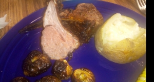 BBQ Roasted Rack of Lamb
