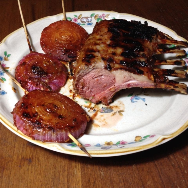 BBQ Roasted Rack of Lamb