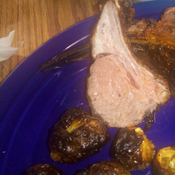 BBQ Roasted Rack of Lamb