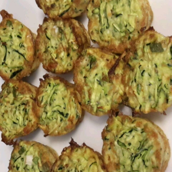 Zucchini Scallion Frittata Cups