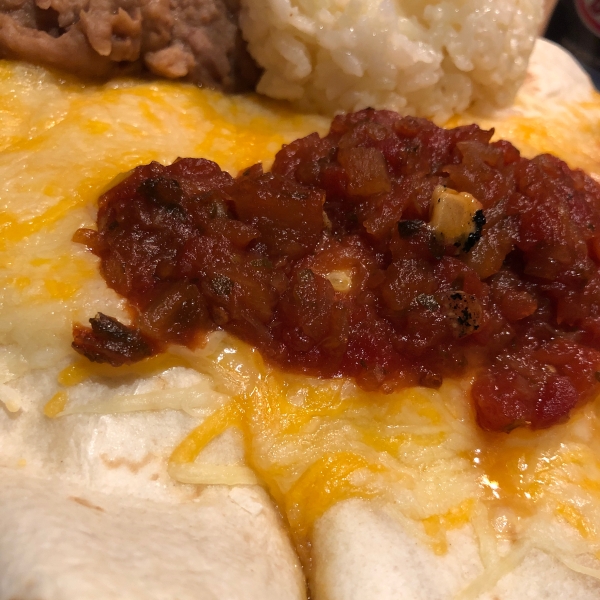 Fiesta Chicken Enchiladas