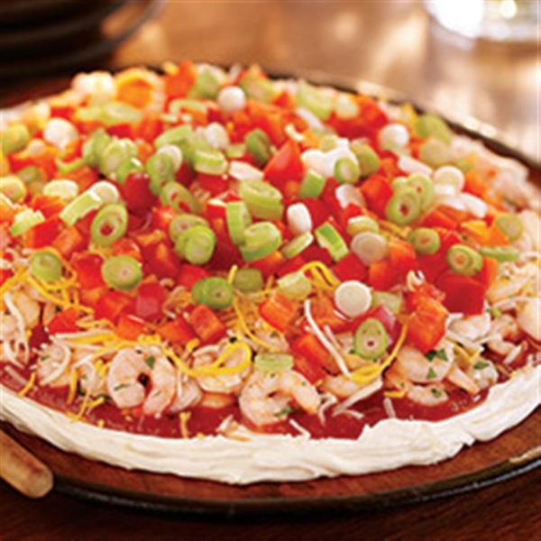 Zesty Layered Shrimp Spread