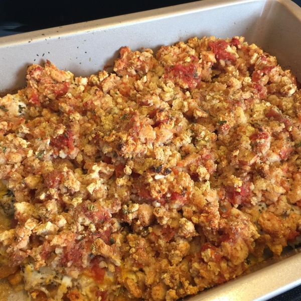Bruschetta Chicken Bake