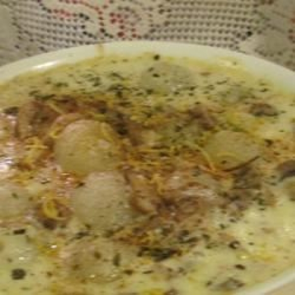 Creamed Onions and Sage