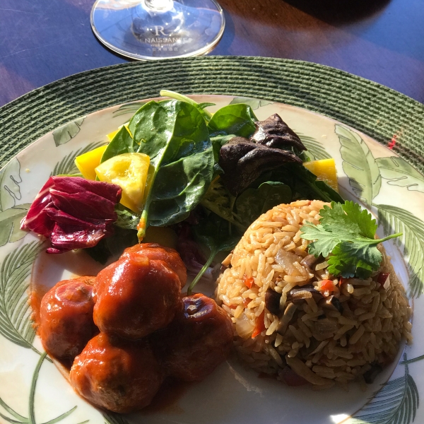 Lamb Meatballs and Sauce