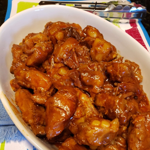 Slow Cooker BBQ Rib Tips