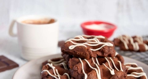 Spiced Chocolate Waffle Cookies