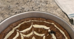 Spiderweb Brownies