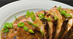 Roast Pork in Asian Brown Sauce