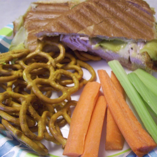Grilled Turkey Cuban Sandwiches