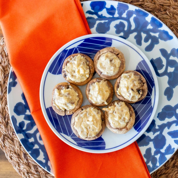 Vegan Stuffed Mushrooms