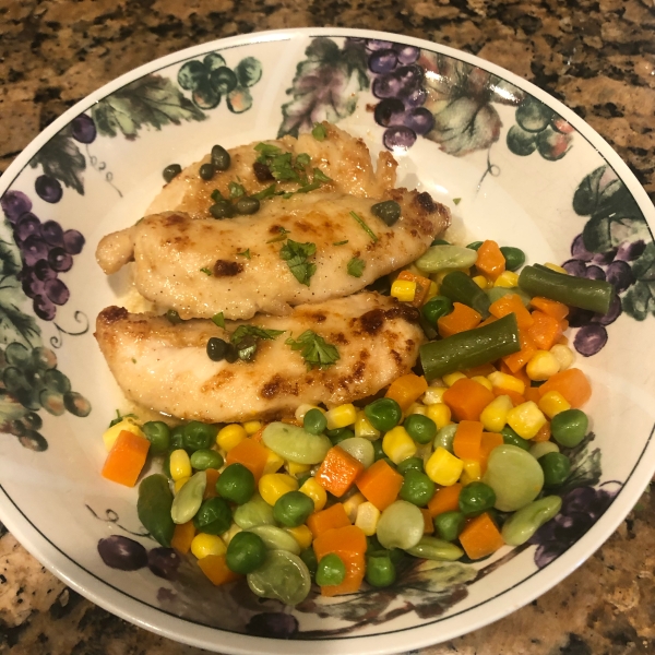 My Best Chicken Piccata