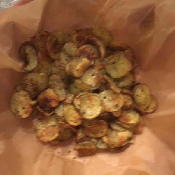Baked Homemade Sweet Potato Chips