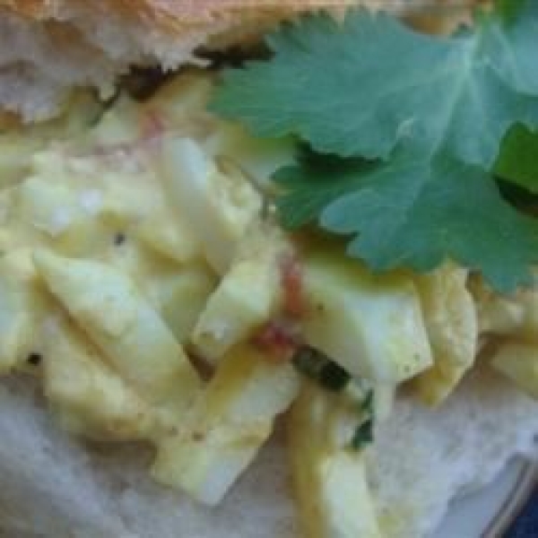 Indian-Inspired Egg Salad