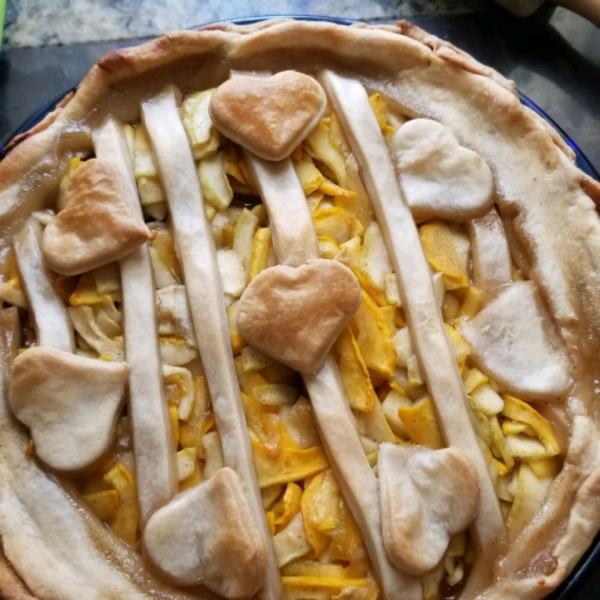 Zucchini Apple Pie