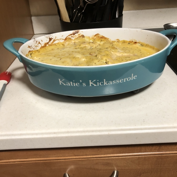 One-Dish Chicken and Stuffing Bake