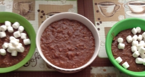 Slow Cooker Chocolate Banana Steel Cut Oats