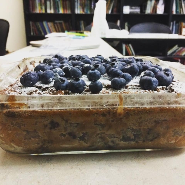 Cocoa Blueberry Cake
