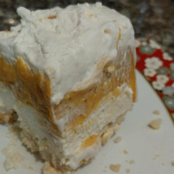 Pumpkin Cheesecake with Pecan Crust