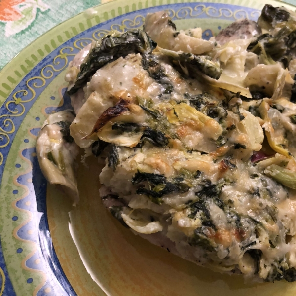 Florentine Artichoke Dip