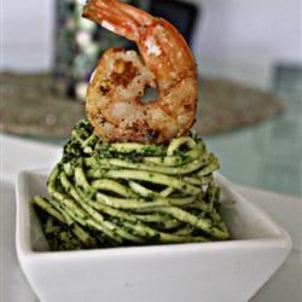 Elizabeth's Pesto with a Southern Twist