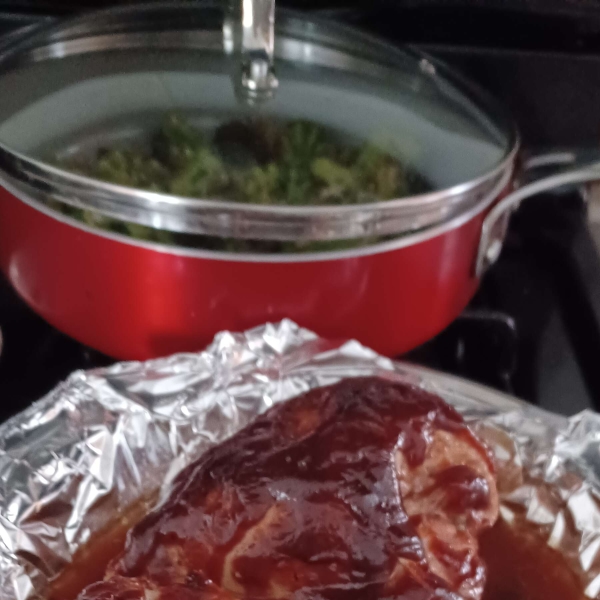 BBQ Chicken Breasts in the Oven