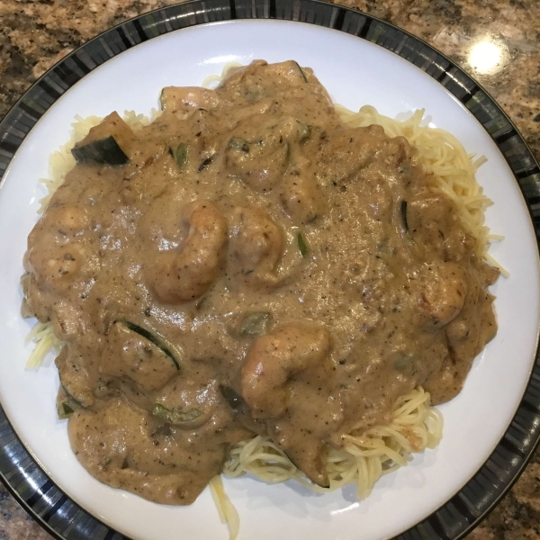 Creamy Cajun Shrimp Pasta