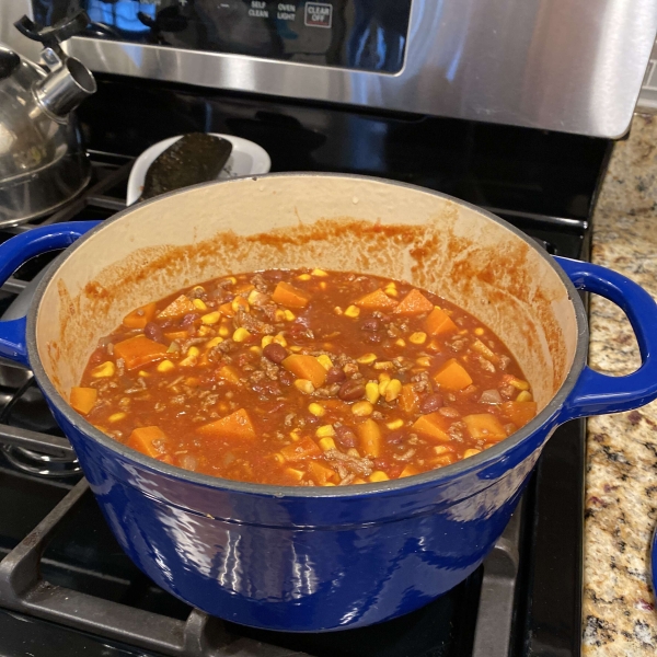 Turkey and Butternut Squash Chili
