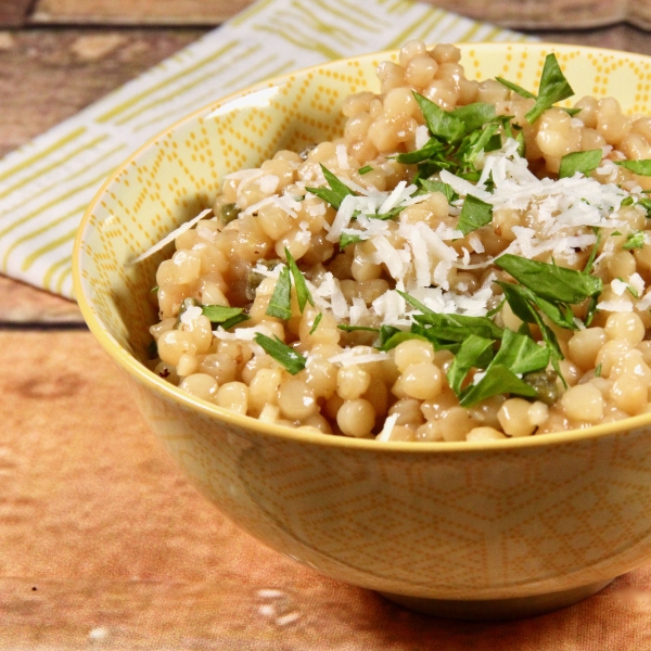Instant Pot® Piccata Israeli Couscous