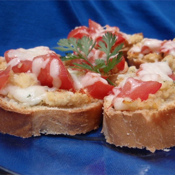 Bruschetta with Hummus