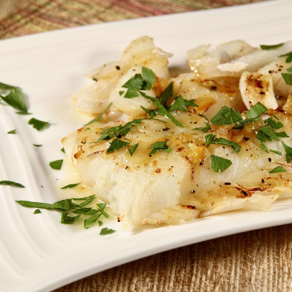 Honey Orange Glazed Cod