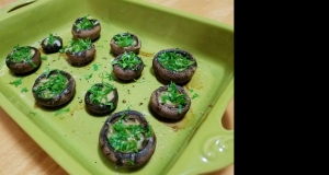 Garlic-Butter Roasted Mushrooms