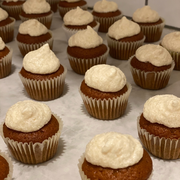 Harvest Pumpkin Cupcakes