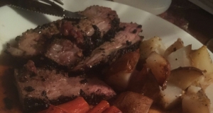 Broiled and Slow-Roasted Butterflied Leg of Lamb With Cumin and Garlic