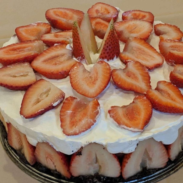Strawberry Chocolate Mousse Cake