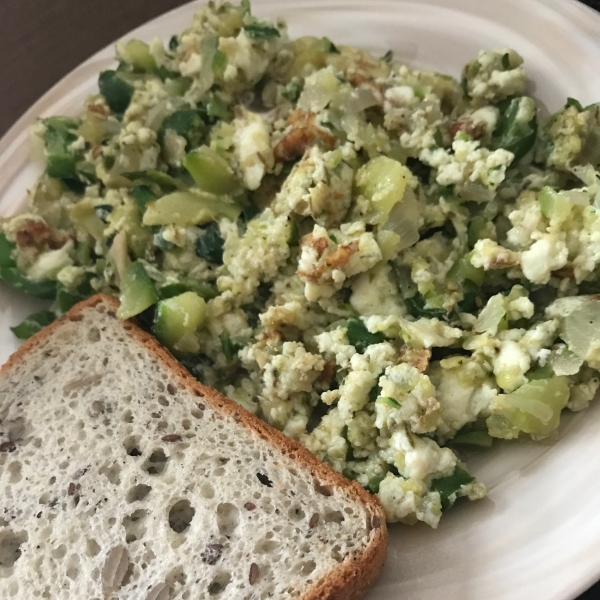 Zucchini Egg White Frittata