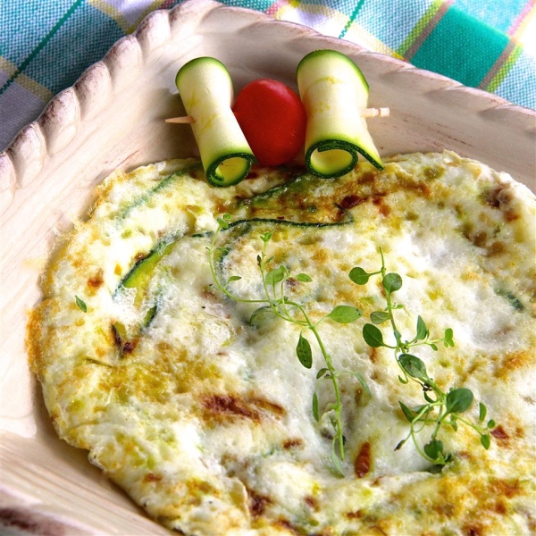 Zucchini Egg White Frittata