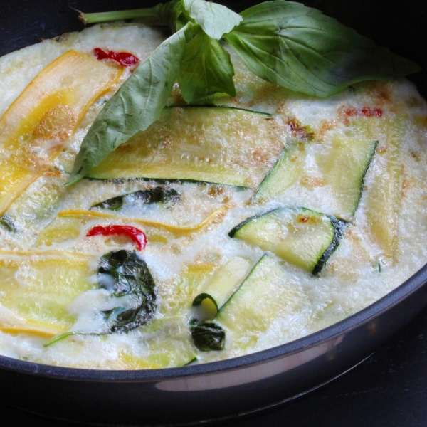 Zucchini Egg White Frittata