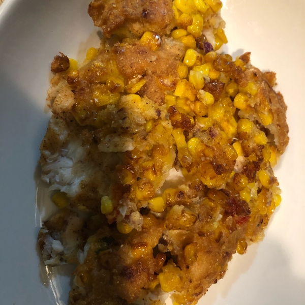Corn Crusted Red Fish