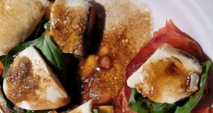 Peach and Tomato Caprese Salad