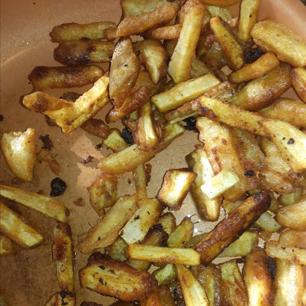 Homemade Crispy Seasoned French Fries