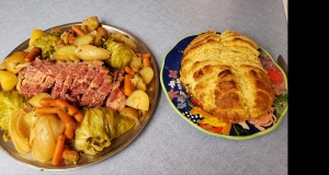 Baked Corned Beef and Cabbage