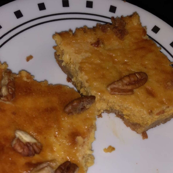 Perfect Pumpkin Cheesecake Bars