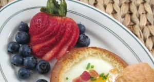 Cheesy Egg-in-a-Bowl