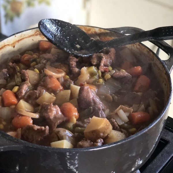 Oven Beef and Potato Stew