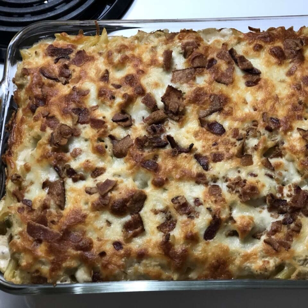 Chicken Bacon Ranch Casserole
