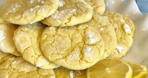 Crisp Lemon Cake Mix Cookies