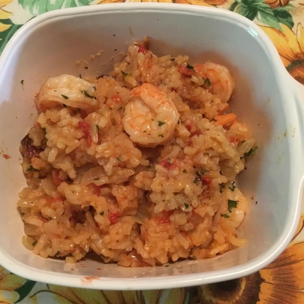 Island Shrimp and Rice