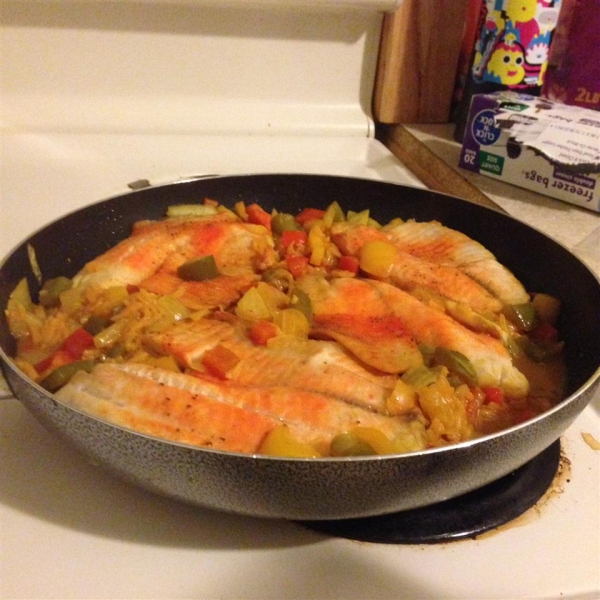 Curry Fish and Rice