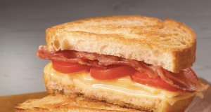 Bacon, Tomato & Triple Cheese Grilled Cheese